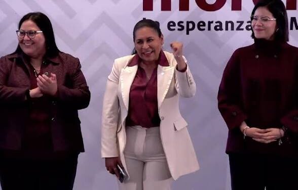 Ana Lilia Rivera se convierte en la apuesta de Morena en Tlaxcala; la nombran coordinadora de transformación