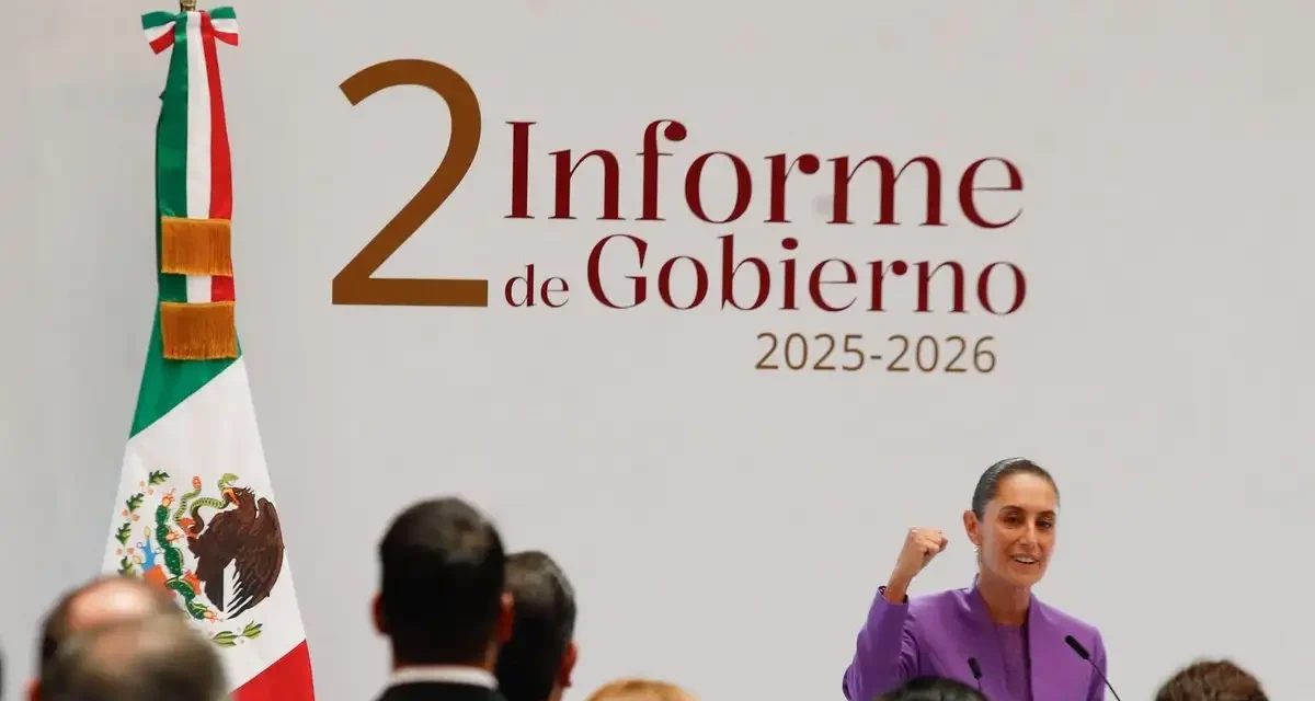 “No hay divisiones, lo único que hay es la defensa del pueblo”: CSP en su Segundo informe de gobierno