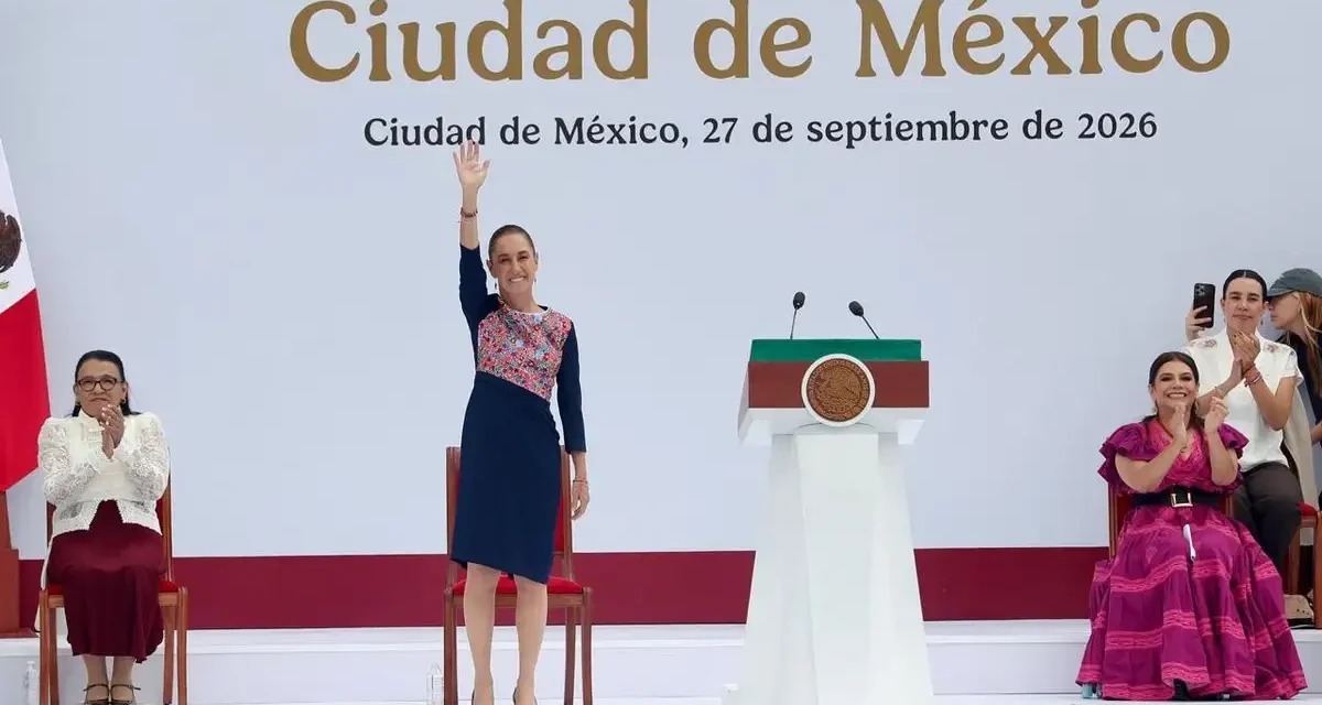 “Los mexicanos no queremos injerencias”: CSP, al cerrar su gira de resultados por dos años de gobierno