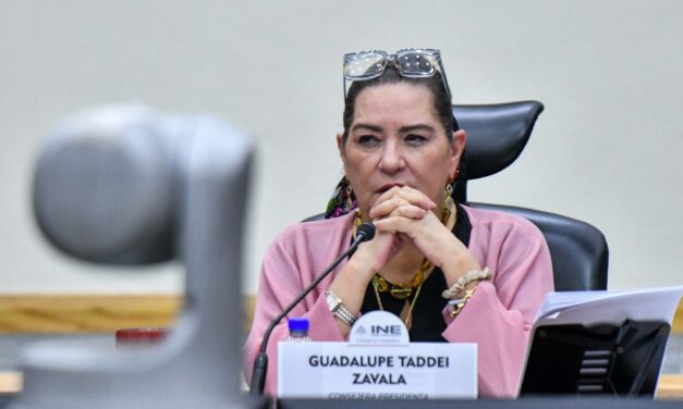 Guadalupe Taddei renuncia al INE; anunció la tarde de este domingo que mañana presentará su renuncia ante la cámara de Diputados