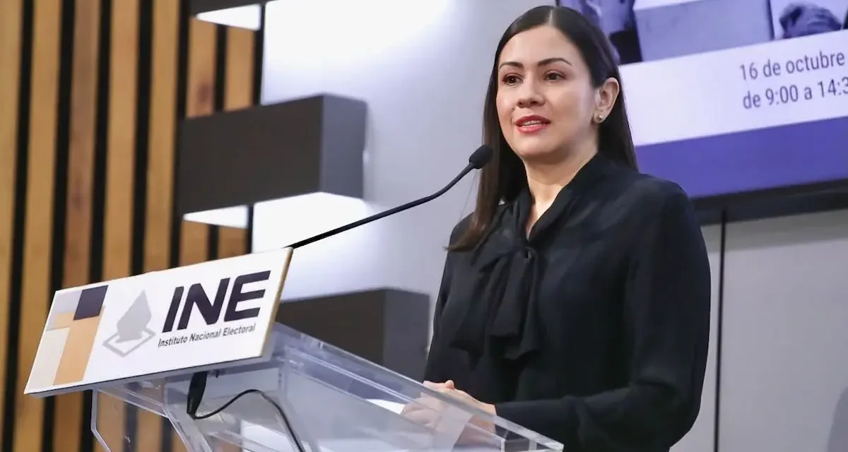 Blanca Cruz asume la presidencia provisional del INE tras la renuncia de Guadalupe Taddei