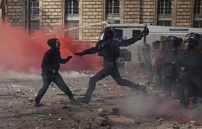 Francia impone toques de queda parciale tras violentos disturbios por el alto costo de la vida